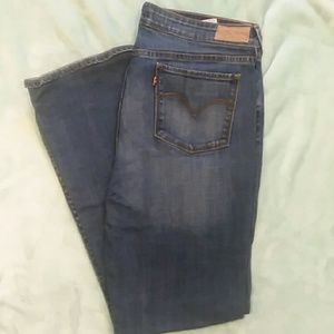 Levi's blue jeans